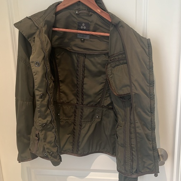 Peuterey kaki green utility jacket for women size 44 - Picture 7 of 7